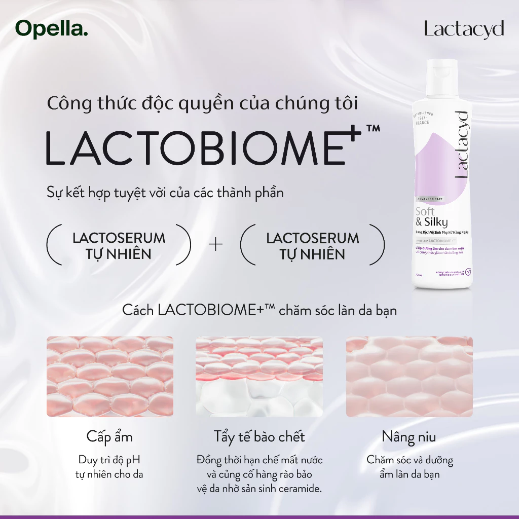  Dung Dịch Vệ Sinh Phụ nữ Lactacyd Soft & Silky Dưỡng Ẩm 250ml 