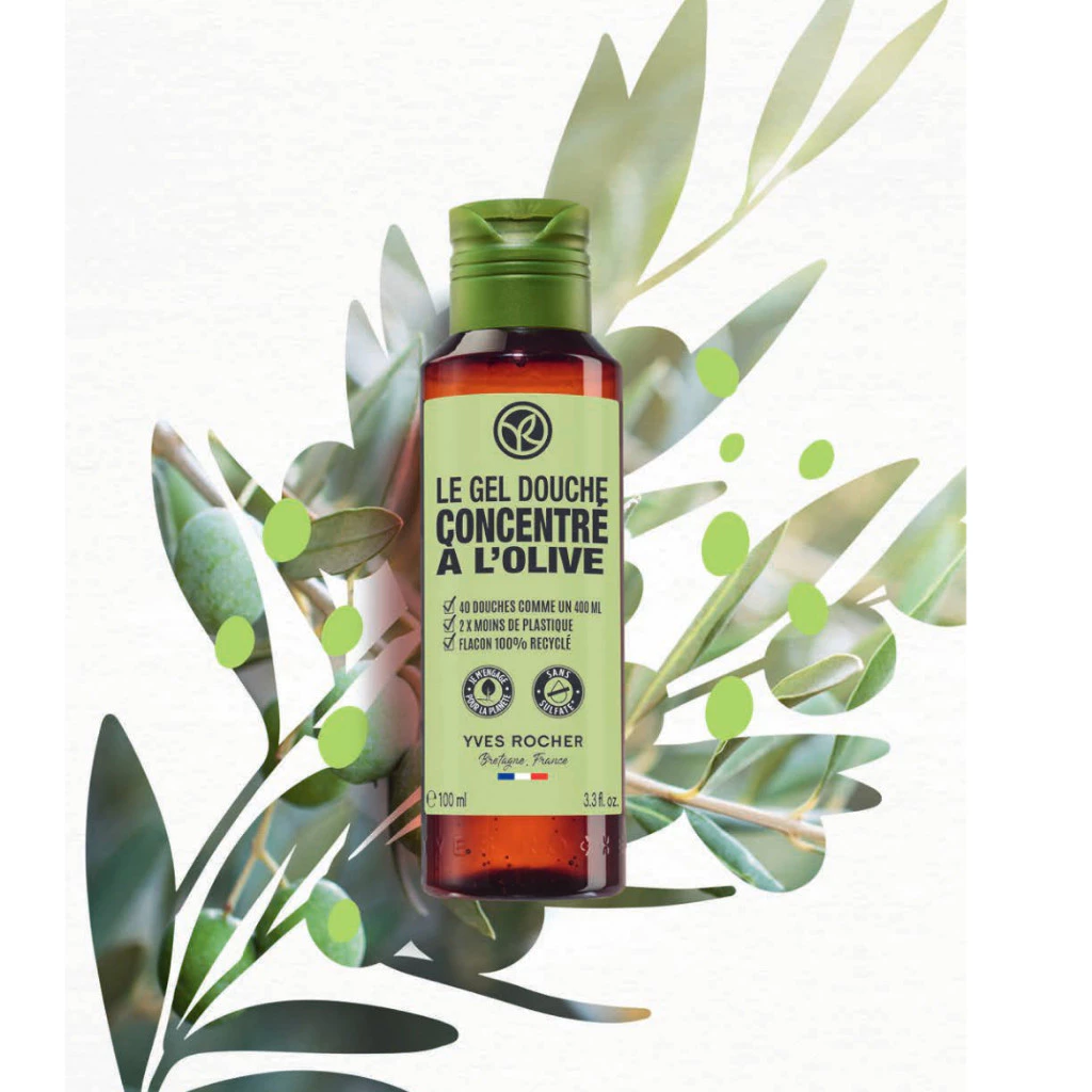 Gel tắm cô đặc Yves Rocher Concentrated Shower Gel 100ml 