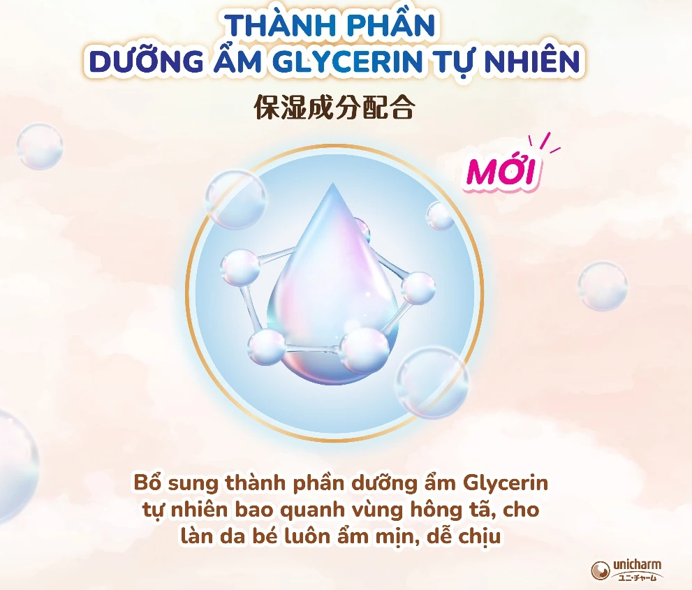  Tã quần Moony Dịu Nhẹ siêu cao cấp M46/L36/Xl32 