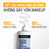  Kem chống nắng Neutrogena® Ultra Sheer Fluid Sunscreen Age Shield SPF 50 Broad Spectrum PA+++ 40ml 