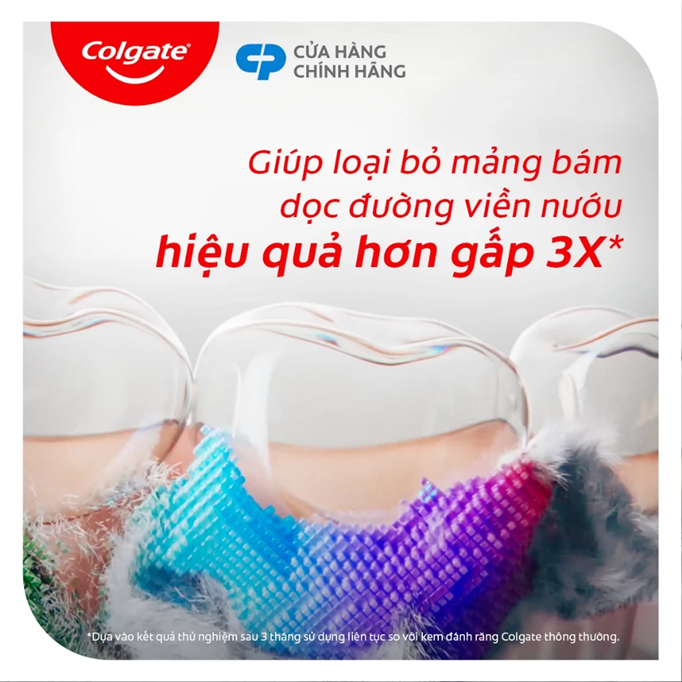  Kem đánh răng Colgate Total Plaque Release 95g/tuýp giúp khỏe nướu, ngăn mảng bám hiệu quả gấp 3 lần 