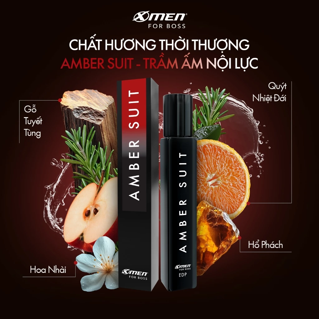  Nước Hoa Nam Cao Cấp XMen for Boss EDP chai 9ml, Hương Thơm Lịch Lãm, Lưu Hương 48H, Quà Tặng Bạn Trai 