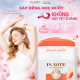  Sáp Khử Mùi Purité Hương Nước Hoa Cao Cấp Dưỡng Sáng Hoa Anh Đào / Hoa Hồng 70G (Sáp Hồng / Sáp Trắng) 
