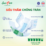  Tã dán người lớn SunMate M18/L18/XL18 + 2 miếng 