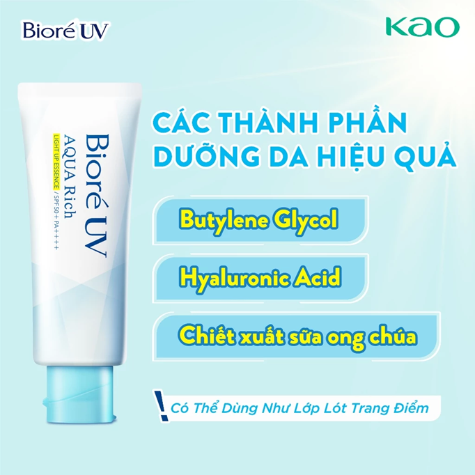  Biore Tinh Chất Chống Nắng – Sáng Rạng Rỡ 70g 