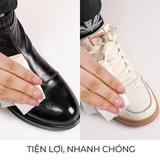  Khăn lau giày da đồ da cao cấp Ximo Leather Wipes 32 khăn, Khăn làm sạch giày nhanh chóng tiện lợi 