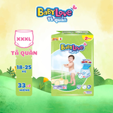  Tã quần Baby Love - Ngăn Tràn Cả Đêm size M/L/XL/XXL/XXXL 