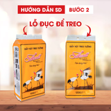  Khăn giấy rút đáy Silkwell 450g 2 lớp làm từ bột gỗ nguyên chất không tẩy trắng 