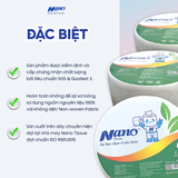  Giấy vệ sinh cuộn lớn 3 lớp Nano 500g 