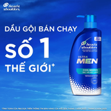  Dầu Gội Sạch Gàu HEAD & SHOULDERS Ultra Men Năng Động Sảng Khoái - Chai 650 ML 