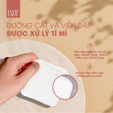  Túi bông tẩy trang Luck Lady cao cấp dạng túi rút nhỏ gọn mang đi du lịch 50 miếng/túi, kích thước bông 7x7,5cm 