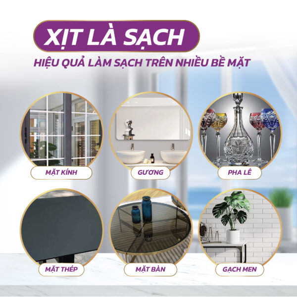  Nước lau kính Obay 500ml không mùi 