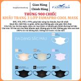  Khẩu trang cao cấp Famapro 3 lớp Cool Mask 6D Nhật Hộp 30 chiếc 