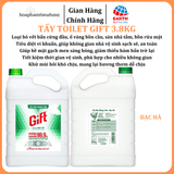  Tẩy Rửa Phòng Tắm, Nhà Vệ Sinh Siêu Sạch Gift Can Lớn 3.8kg, Sạch Nhanh 99,9% Mùi Nhẹ 