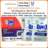  Bột giặt Omo Matic 9 Kg chuyên dụng Giặt ủi/ Nhà hàng/ Khách sạn/ Bệnh viện 