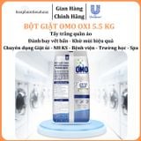  Bột giặt Omo Oxi tẩy mạnh, trắng sáng, đánh bay vết bẩn chuyên dụng Giặt ủi/Nhà hàng/Khách sạn/Trường học/Bệnh viện/Spa 