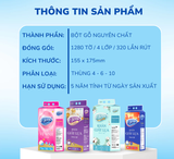  Giấy Rút Đáy Đa Năng Elene 4 Lớp Cao Cấp, Mềm Mịn, An Toàn 