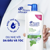  Dầu Gội Sạch Gàu HEAD & SHOULDERS Bạc Hà/ Giảm Ngứa Da Đầu/ Hương Chanh - Chai 1200 ml 
