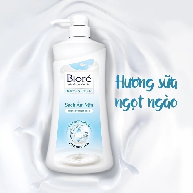  Sữa Tắm Biore Dưỡng Ẩm Đủ Hương 530g 