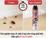  Bình xịt muỗi Bengal Pro Max 500ml diệt 8 loại côn trùng, bình xịt côn trùng an toàn cho gia đình 