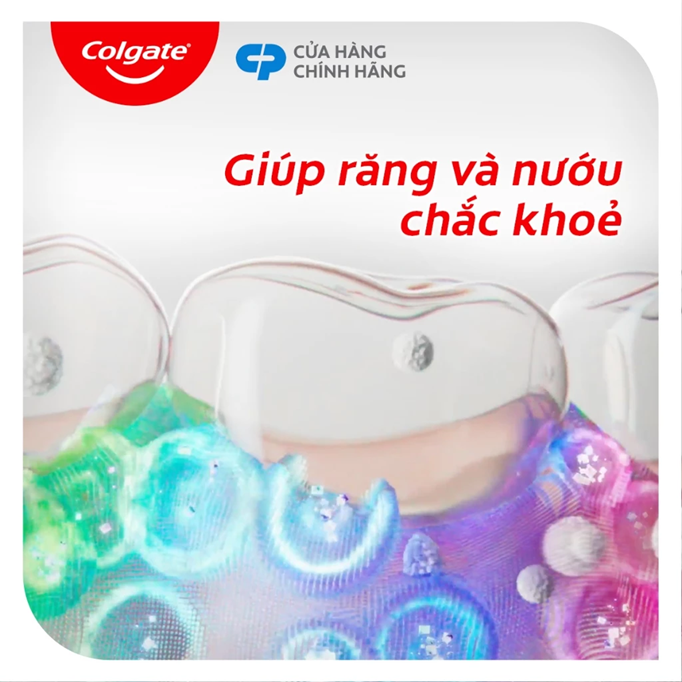  Kem đánh răng Colgate Total Plaque Release 95g/tuýp giúp khỏe nướu, ngăn mảng bám hiệu quả gấp 3 lần 