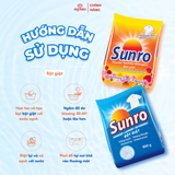  Bột Giặt Trắng Sáng Ngát Hương Sunro Mỹ Hảo Sạch Mùi Ẩm Mốc Do Thời Tiết Túi 400-800 g 