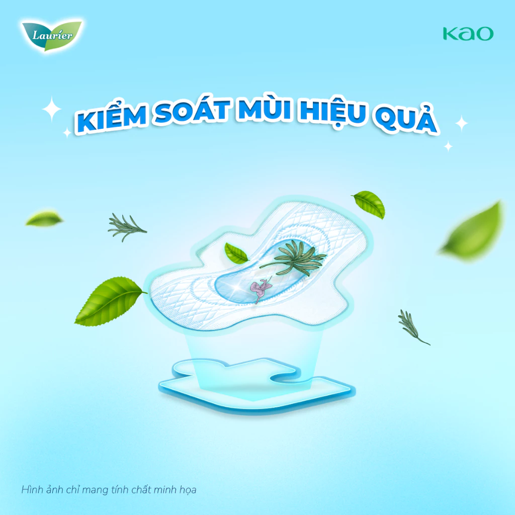  Băng Vệ Sinh Laurier Siêu Mỏng Mát Lạnh 1mm 
