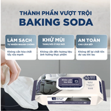  Khăn ướt lau bếp 80 tờ F5 Clean sạch mùi bếp khó chịu, an toàn cho da tay và không để lại chất tồn dư 