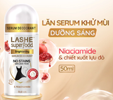  Lăn Hút Mùi LASHE SUPERFOOD Dưỡng Sáng Da / Se Khít Lỗ Chân Lông / Dưỡng Sáng & Kháng Ố 50ML 