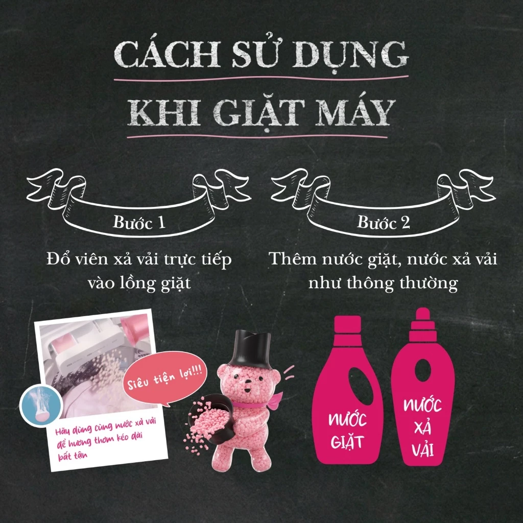  Viên Xả Khô LENOR by Downy Hương Trà Trắng/ Hoa Tươi 166g/ 420ml Xả vải thơm cực lâu, Xả vải khô 