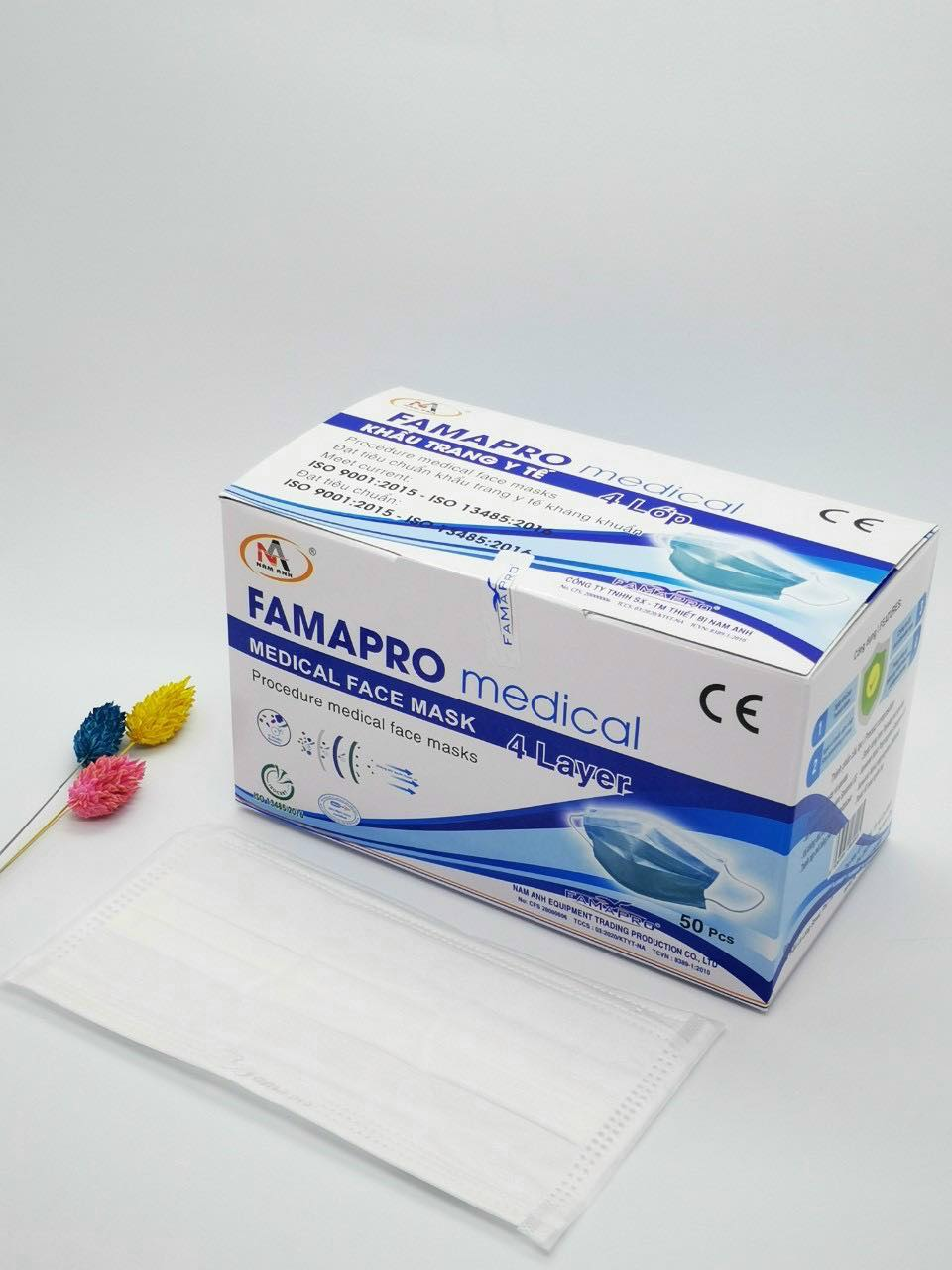  Khẩu trang y tế Cô Gái Famapro 4 lớp 