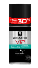  Lăn khử mùi Romano Khử mùi vượt trội, Hương nam tính suốt 48H 50ml / 65ml 