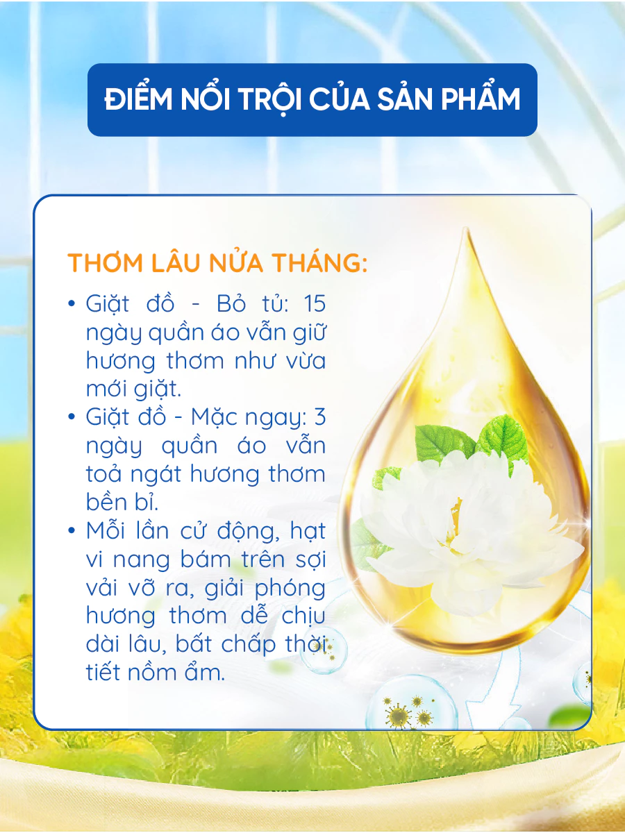  Nước Giặt Xả Tỏa Hương CleanZ Công Nghệ Sạch Sâu, Đánh Bay Vết Bẩn, Hương Thơm Mềm Mại, Bảo Vệ Màu Quần Áo 2L 