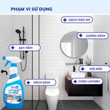  Chai Sạch Đa Năng CLEANZ hương chanh Vệ Sinh Nhà Tắm Chống Ăn Mòn Inox Vệ Sinh Vòi Rửa, Vòi Sen, Vách Kính 350-700ml 
