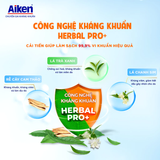  Nước rửa tay Aiken Sạch khuẩn Dưỡng ẩm, Khử mùi 494g 