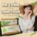  Khăn ướt vải sợi tre kháng khuẩn EcoBamboo gói 80 tờ không mùi 