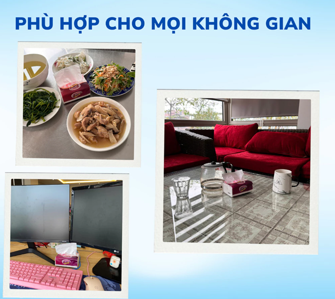  Giấy Rút Đa Năng Elene Deluxe 4 Lớp - size S, Cao Cấp, Mềm Mịn, An Toàn 