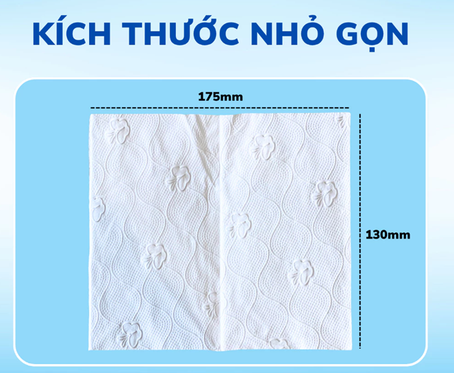  Khăn Giấy Lụa Rút Đáy Elene 250 Lần Rút 4 Lớp Mềm Mịn, Tiện Lợi, An Toàn (Giấy rút cỡ nhỏ) 