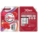  Nước giặt xả Xcleen 2in1 hương nước hoa quyến rũ, ngọt ngào, sạch vượt trội, thiếu nắng vẫn thơm dung tích 2-3.5kg 