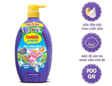  Sữa Tắm Gội cho bé Carrie Junior hương trái cây thiên nhiên 700g 