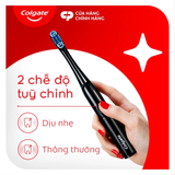 Bàn chải điện Colgate dùng pin, công nghệ sóng âm sạch mảng bám, hỗ trợ trắng răng 