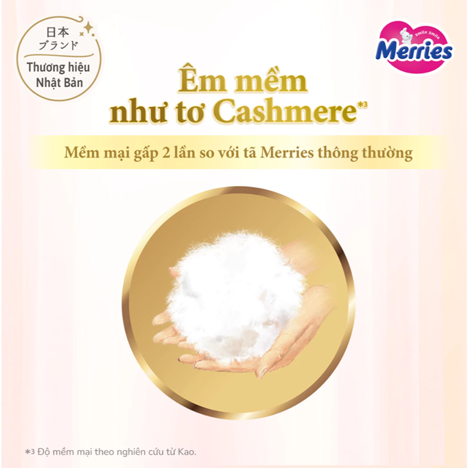  Tã Quần Merries Siêu Thoáng Khí Đủ Size M48/L40/XL34/XXL24 