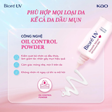  Sữa chống nắng trang điểm Biore UV màng nhung che phủ lỗ chân lông SPF50+ PA++++ 30ml 