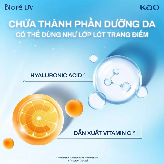  Essence Chống Nắng Màng Nước Dưỡng Ẩm Biore UV Aqua Rich Watery SPF50+/PA++++ 50g 