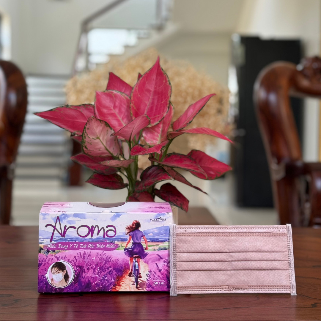  Khẩu trang tinh dầu Aroma  Famapro 50 cái / hộp 