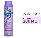  Xịt Phòng Hương Nước Hoa PURE AIR Hương Thơm Tự Nhiên Dễ Chịu 280ml 