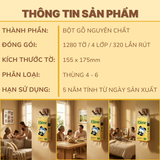  Khăn Giấy Lụa Tre Elène Rút Đáy 4 lớp 320 Lần Rút Cao Cấp, Thân Thiện Với Môi Trường 