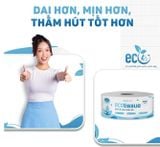  Giấy vệ sinh giấy cuộn cao cấp Ecotissue cuộn lớn 700gr tiết kiệm mềm mịn dai thấm hút tốt 
