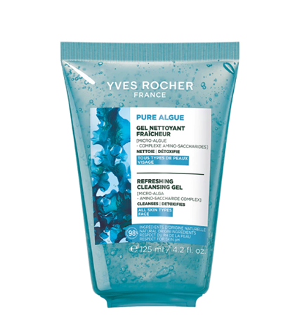  Sữa rửa mặt dạng gel cho da thường đến khô Yves Rocher Pure Algue Cleansing Gel 