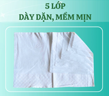  Giấy Lụa 5 Lớp Rút Đáy Elene Ultra 1600 Tờ Cao Cấp, Mềm Mịn, An Toàn 